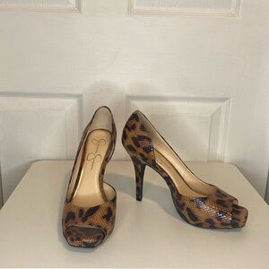 Jessica Simpson Josette peep toe pumps